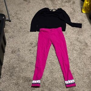 Pink Kids Leggings